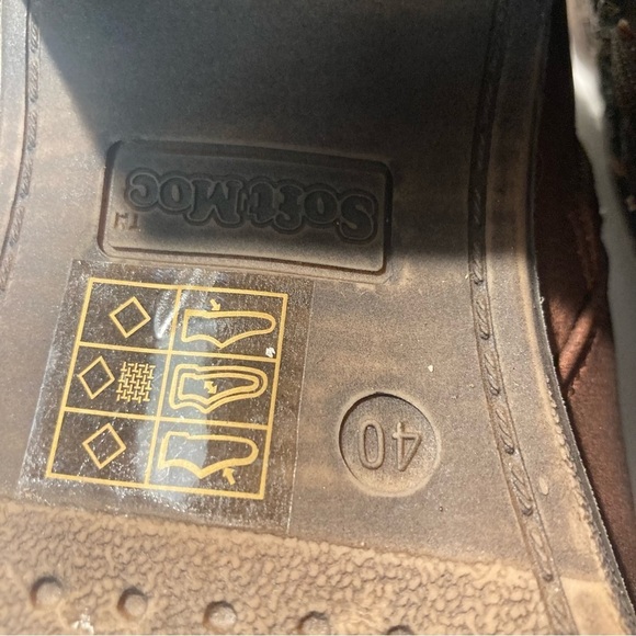 SOFTMOC Sz 40 2” Heel Highly Embellished Western Inspired Zip Up Ankle Booties - Picture 14 of 14